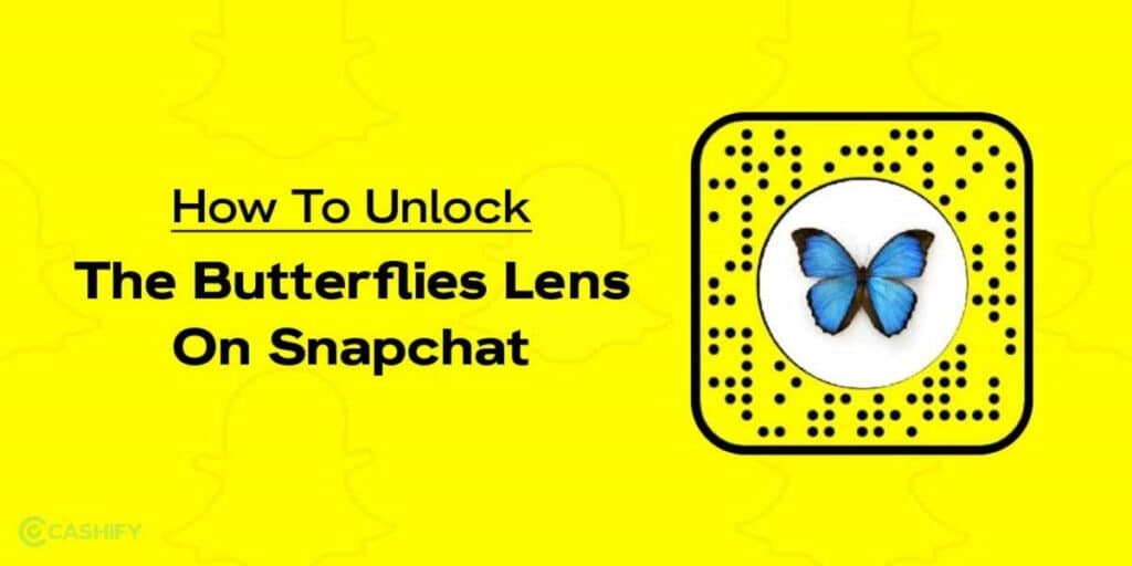 Unlock the Butterflies Lens on Snapchat