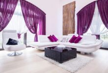 le tende intorno al letto