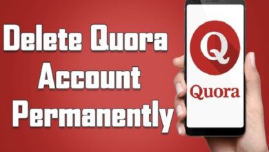 how to delete quora account