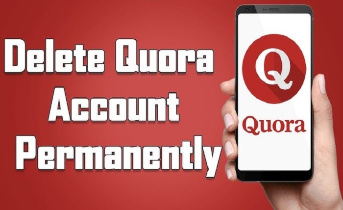how to delete quora account